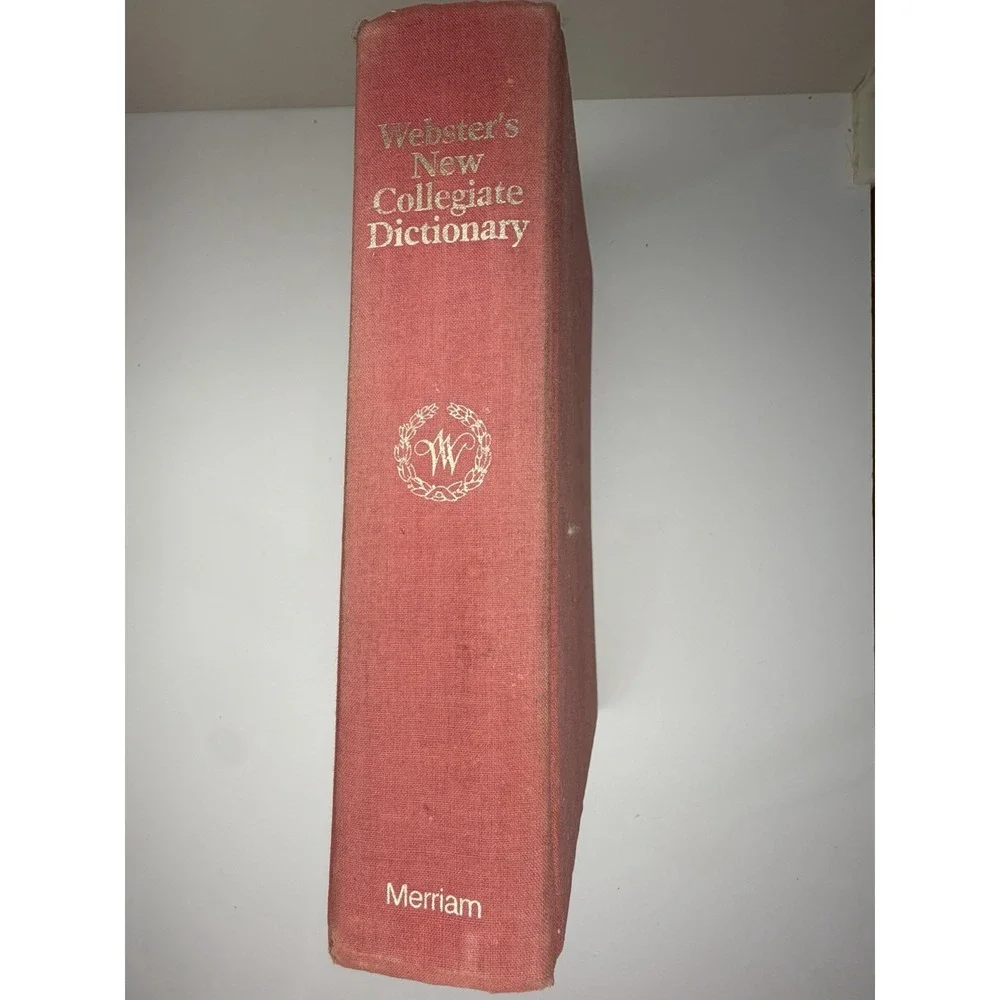 Webster's New Collegiate Dictionary Hardcover G. & C. Merriam Company Red